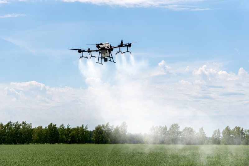 DRONES PULVERIZADORES ¿En la agricultura extensiva?