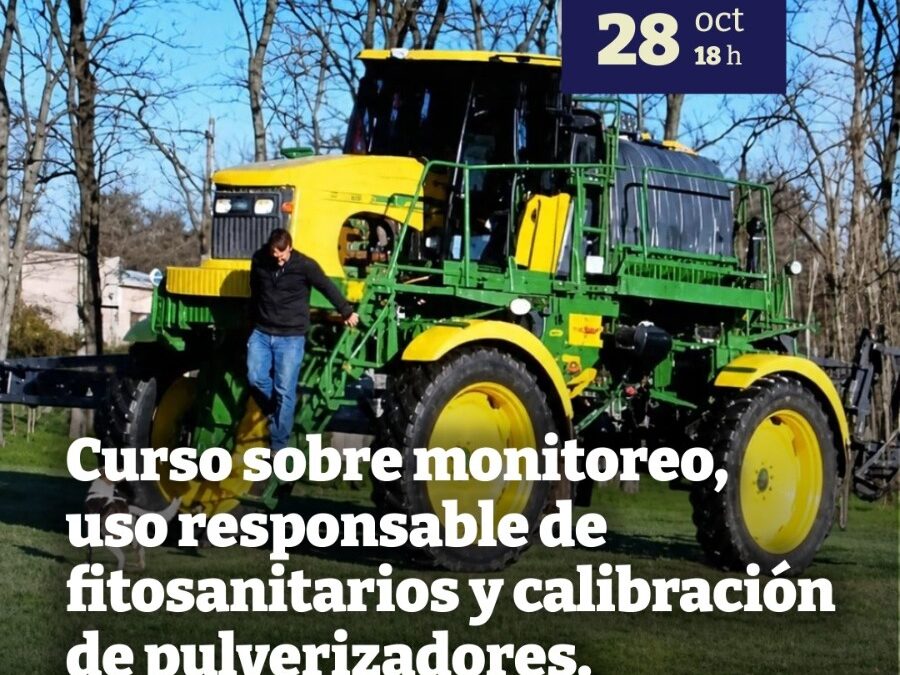 Curso gratuito sobre el uso seguro de fitosanitarios