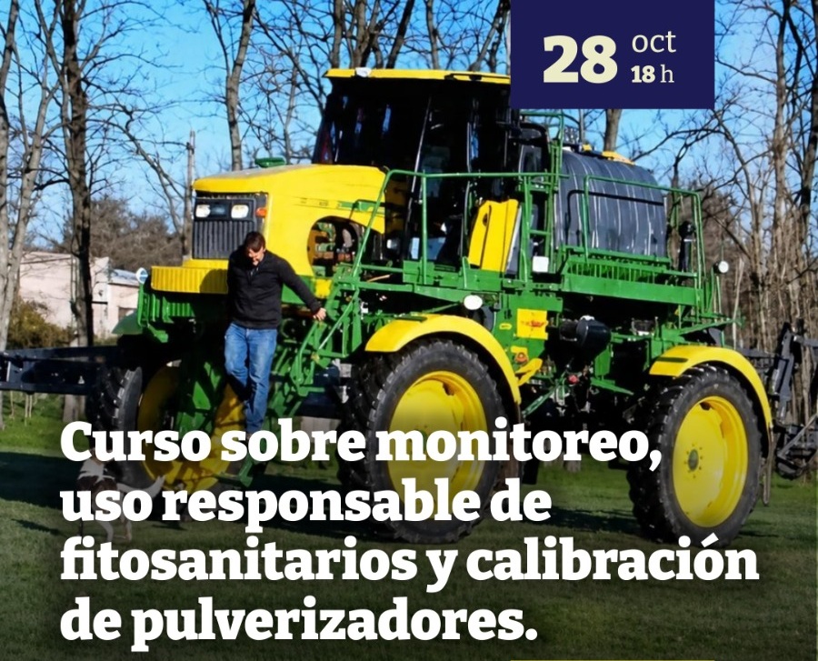 Curso gratuito sobre el uso seguro de fitosanitarios